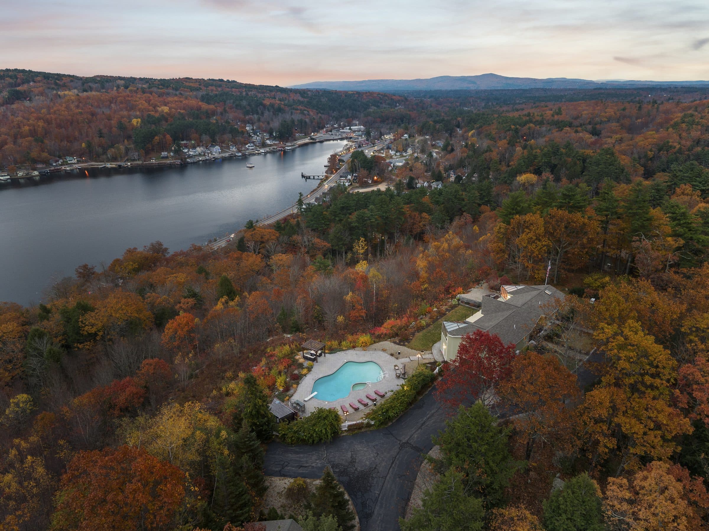 Alton Bay lake home, Alton, NH