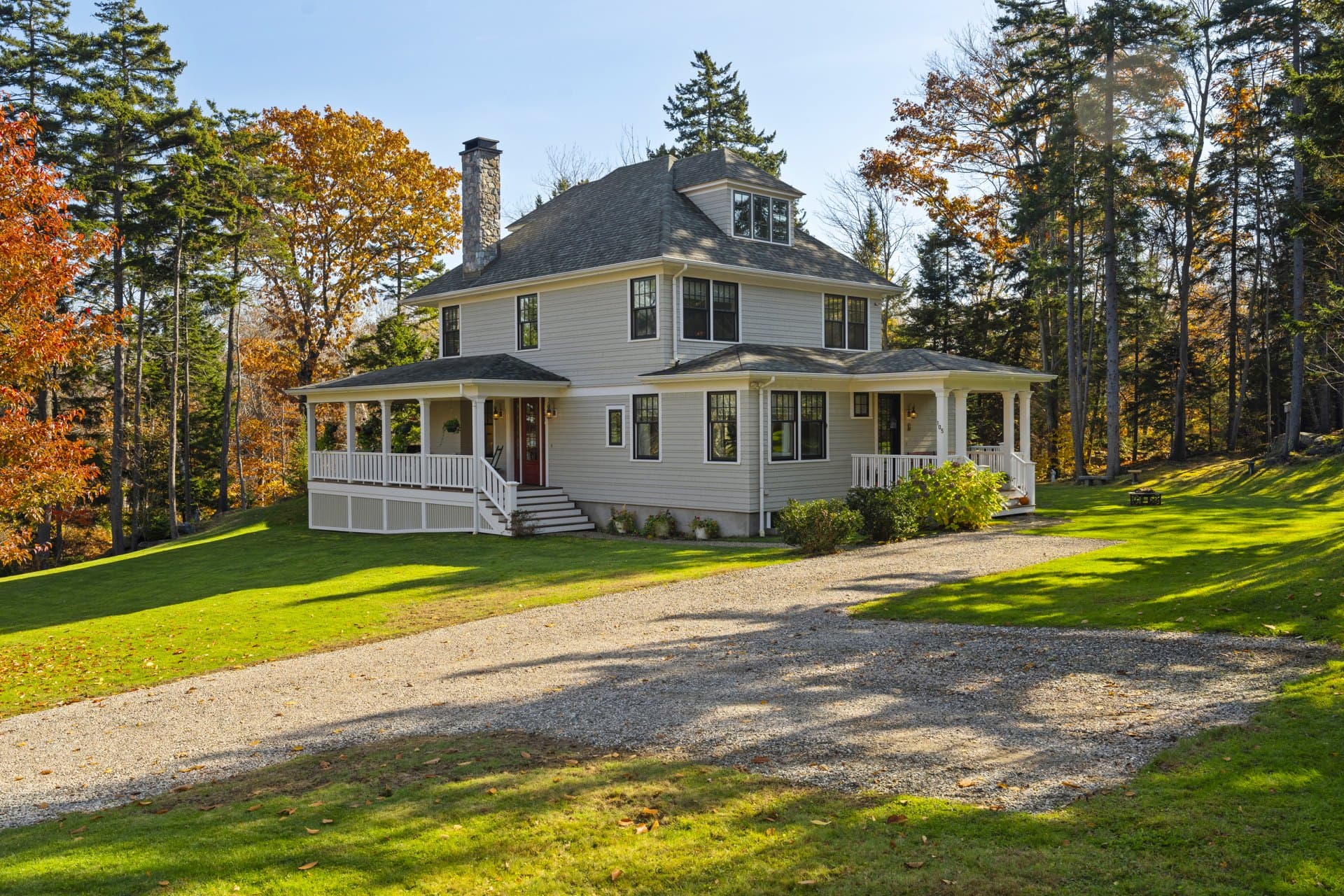 Portland island home — hero shot