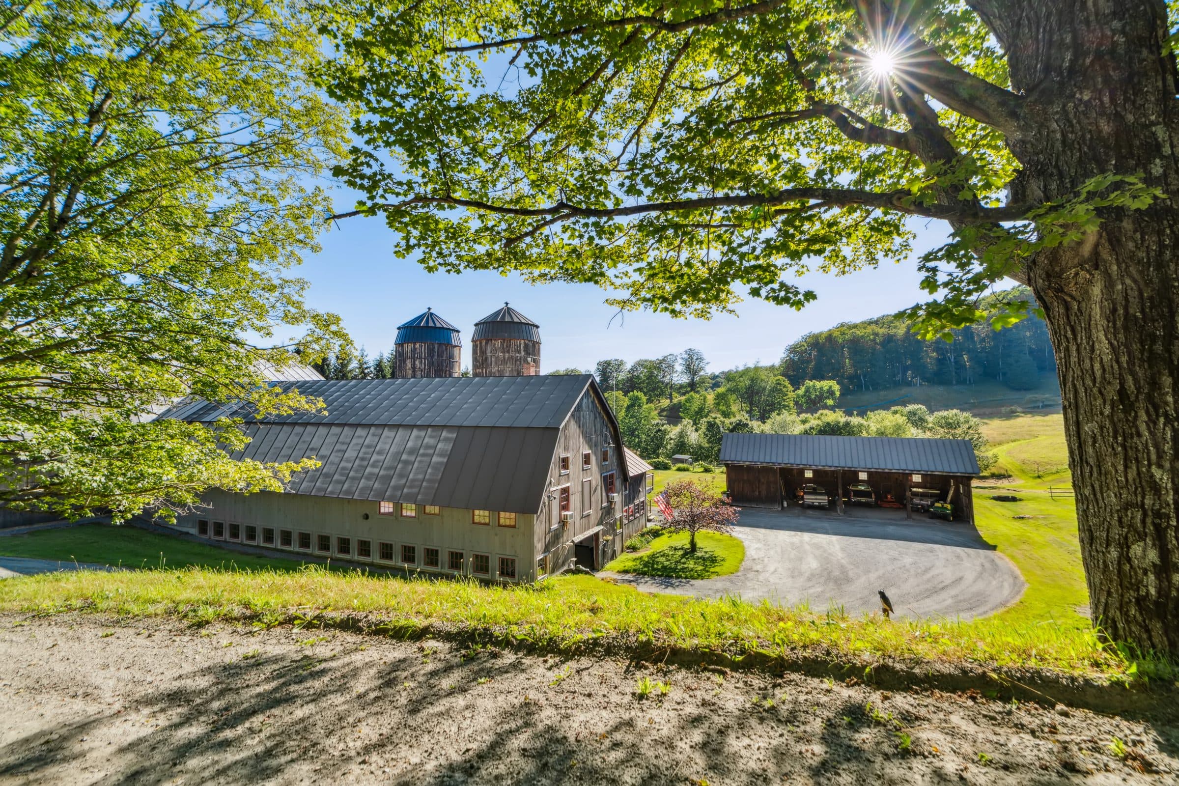 Vermont hillside estate, South Pomfret, VT